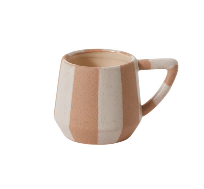STRIPED MUG SET (4)