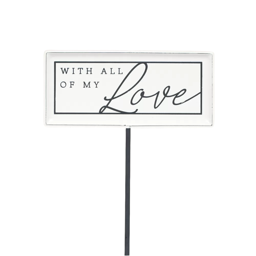 ALL OF MY LOVE FLORAL PICK