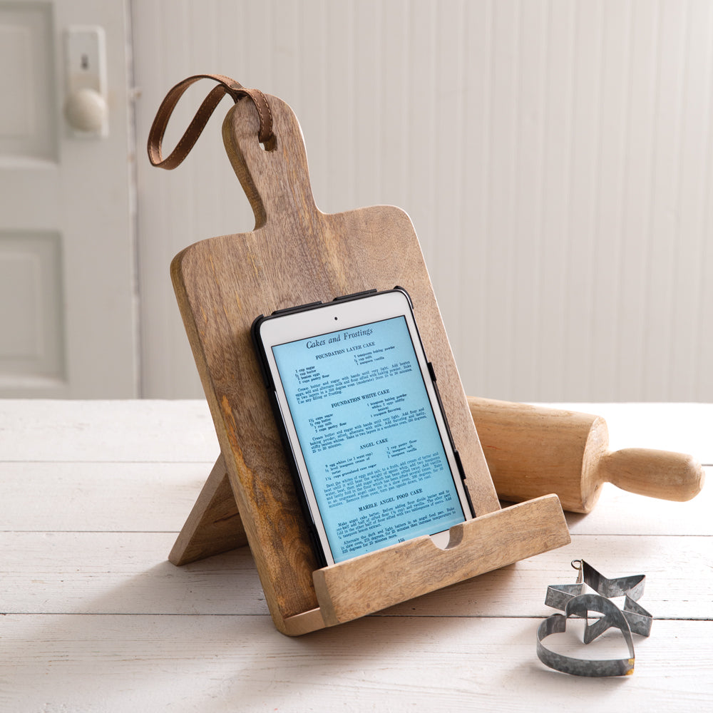 CUTTING BOARD COOKBOOK STAND
