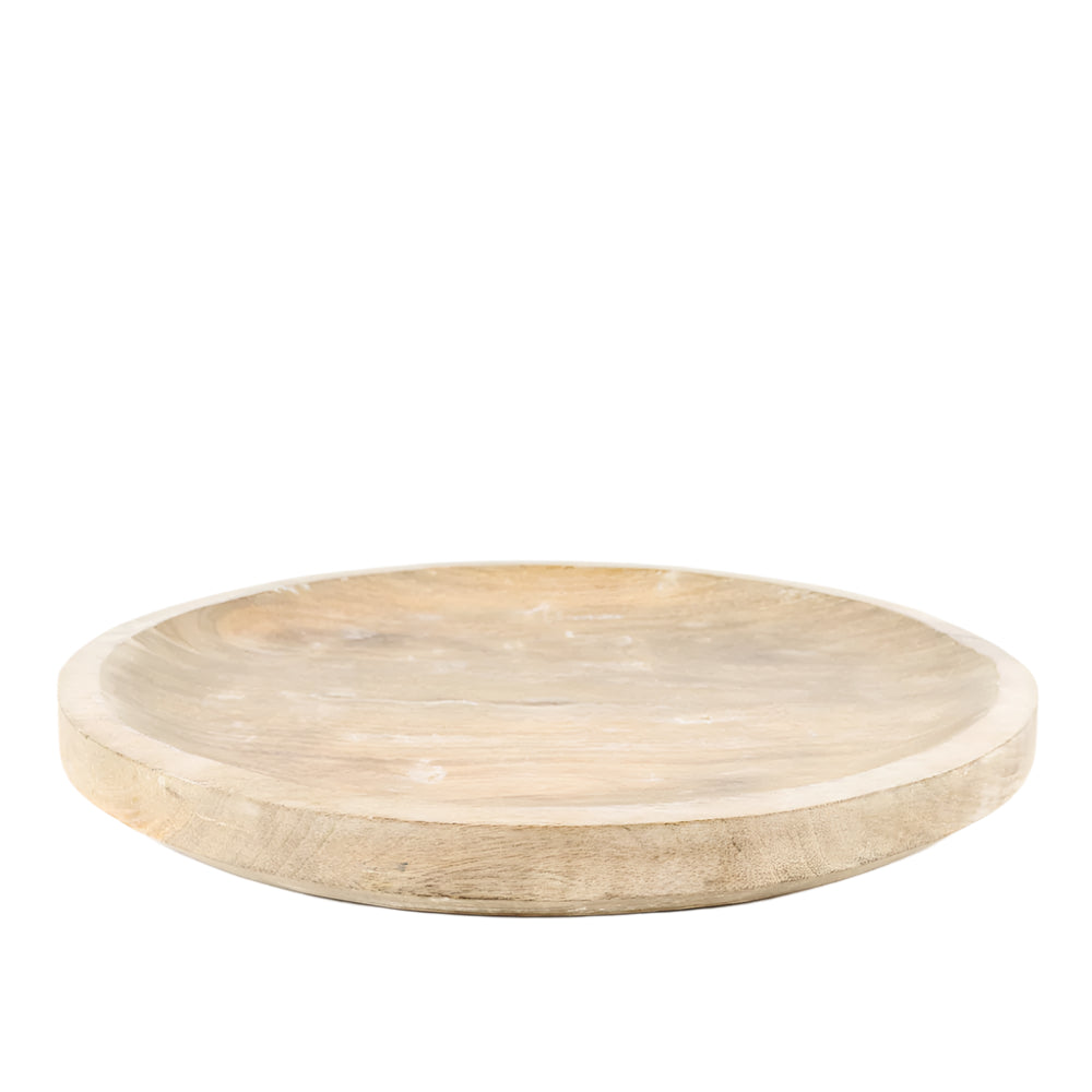 WHITE MANGO WOOD BOWL