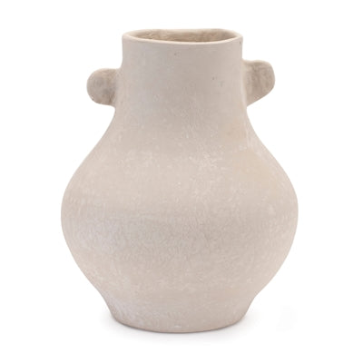 RECYCLED PAPER + CHALK VASE