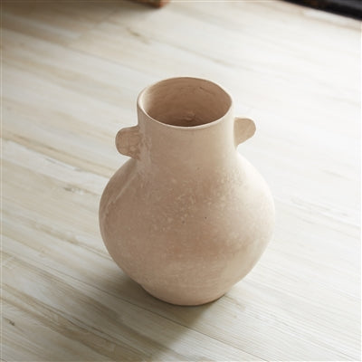 RECYCLED PAPER + CHALK VASE