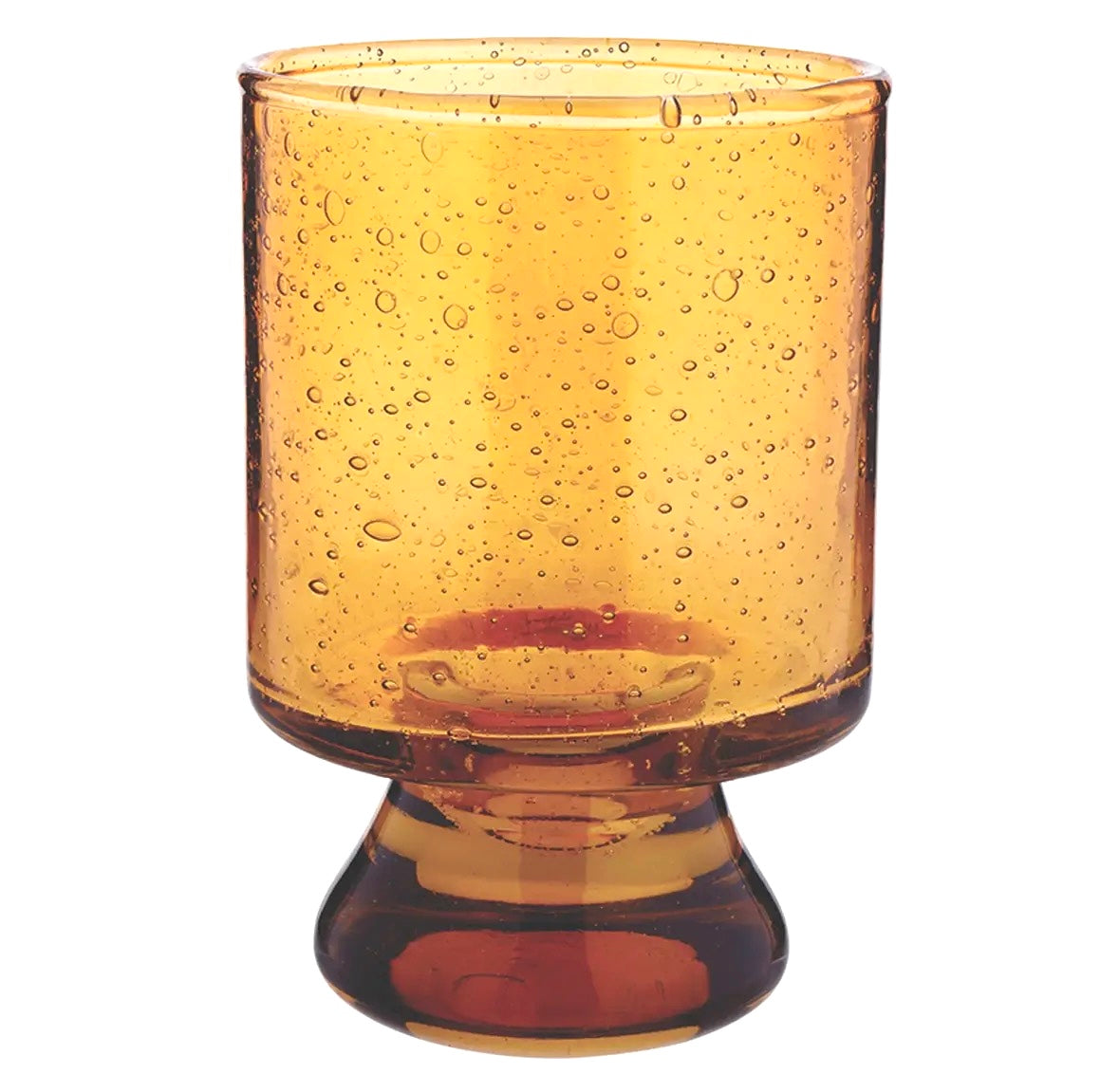 AMBER GLASS SET (4)