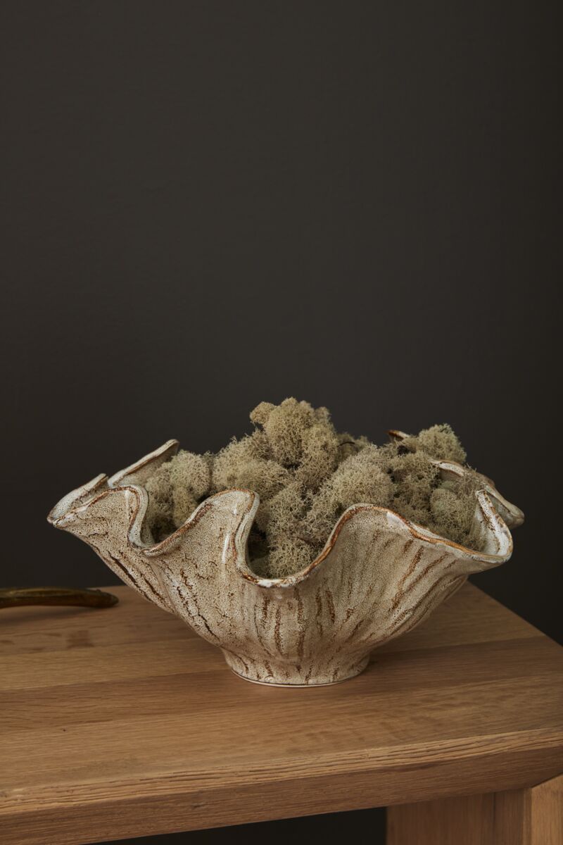 RUFFLED EDGE BOWL