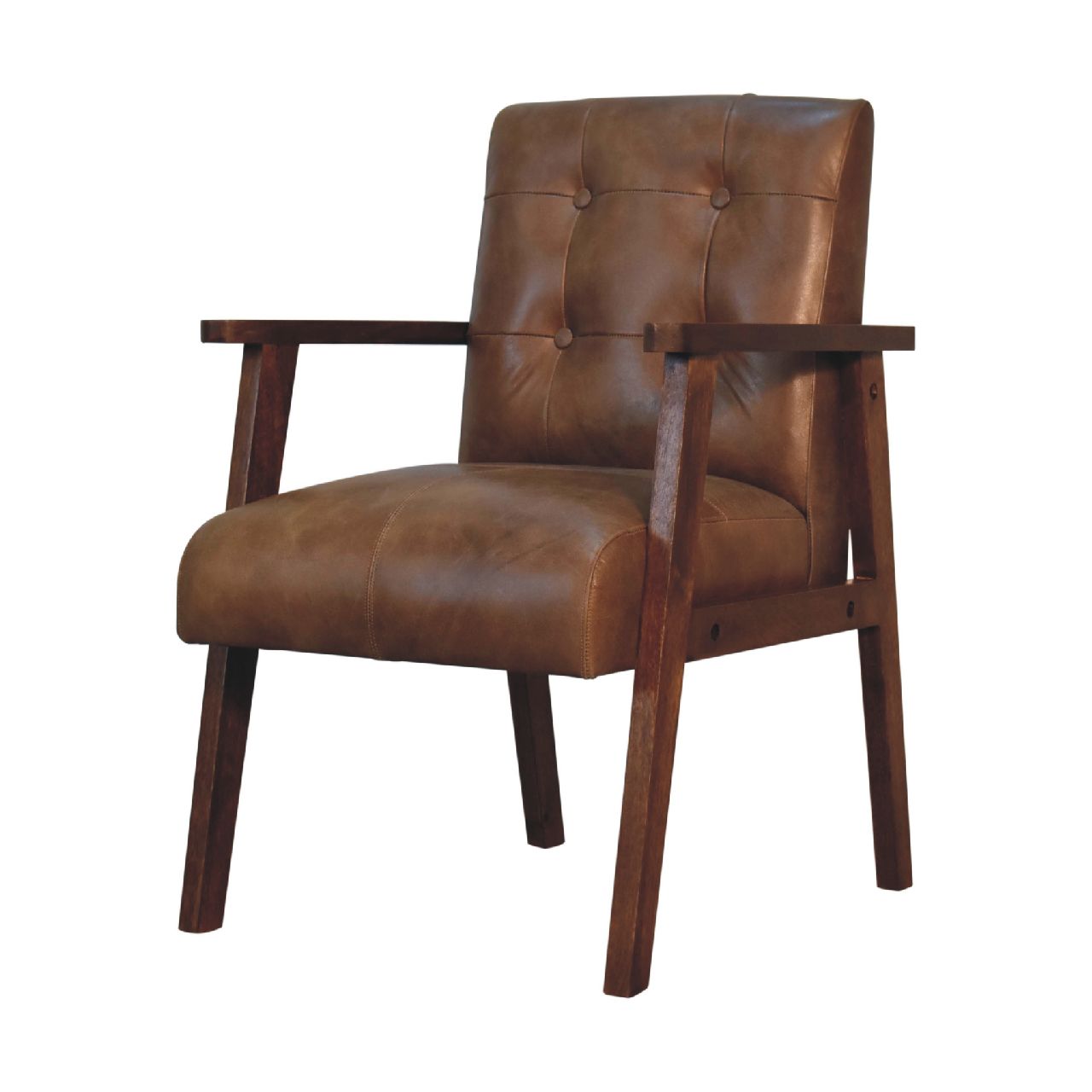 BUFFALO LEATHER CHAIR