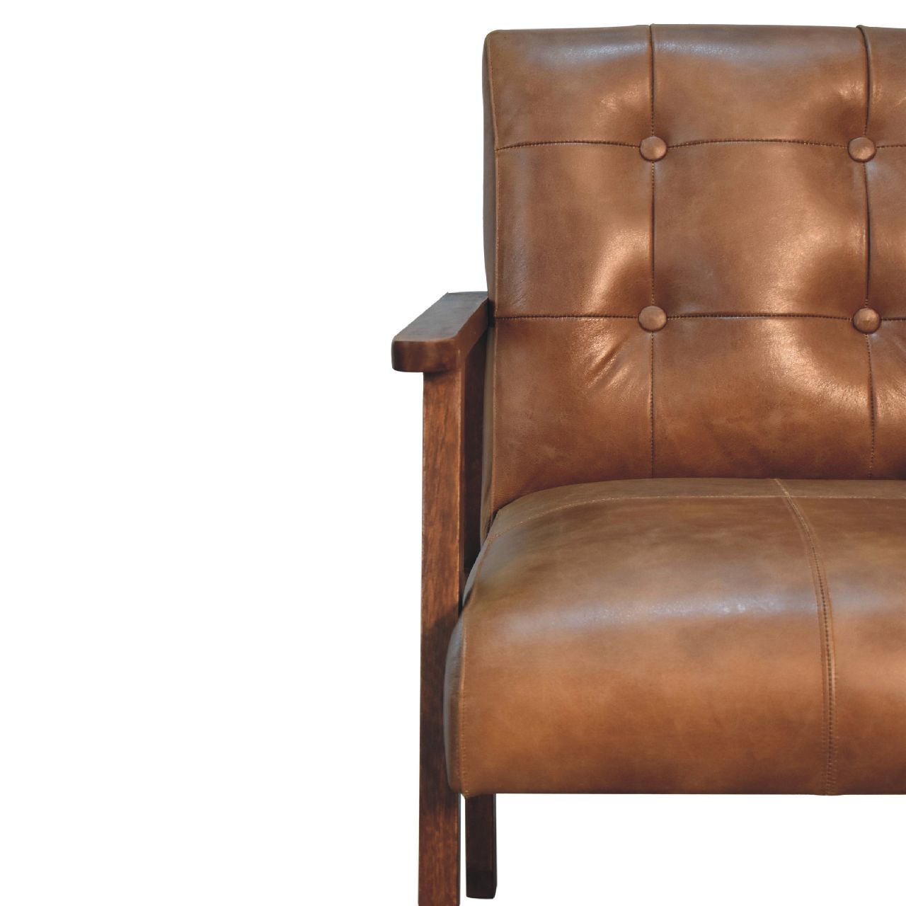 BUFFALO LEATHER CHAIR