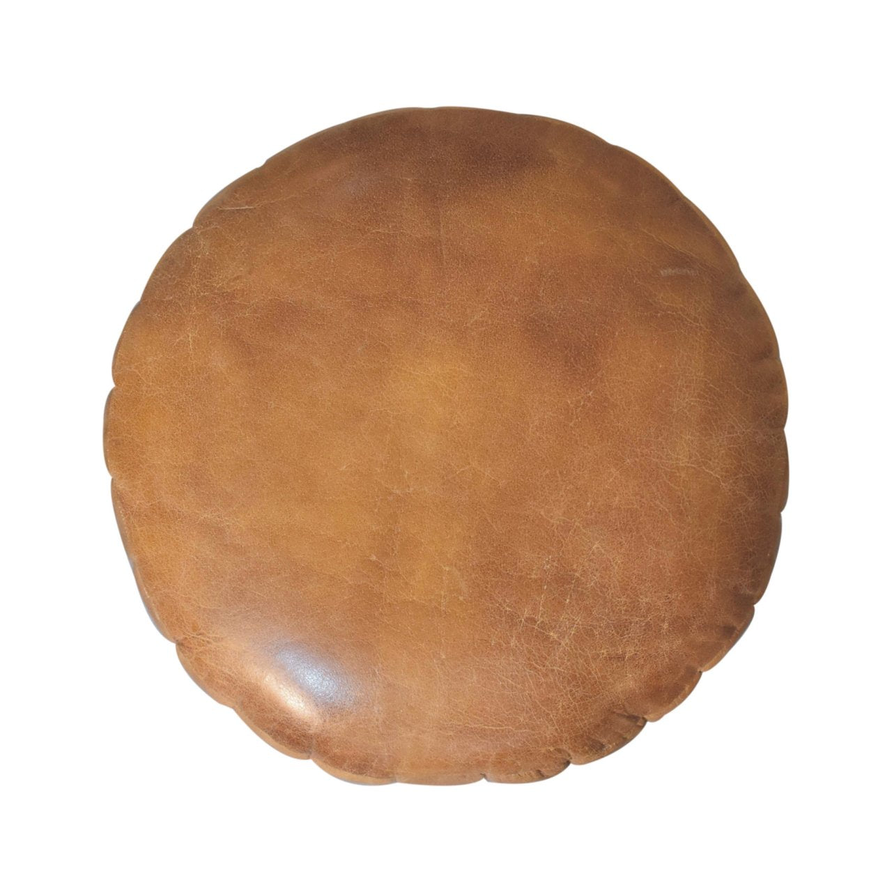 BUFFALO LEATHER FOOT STOOL