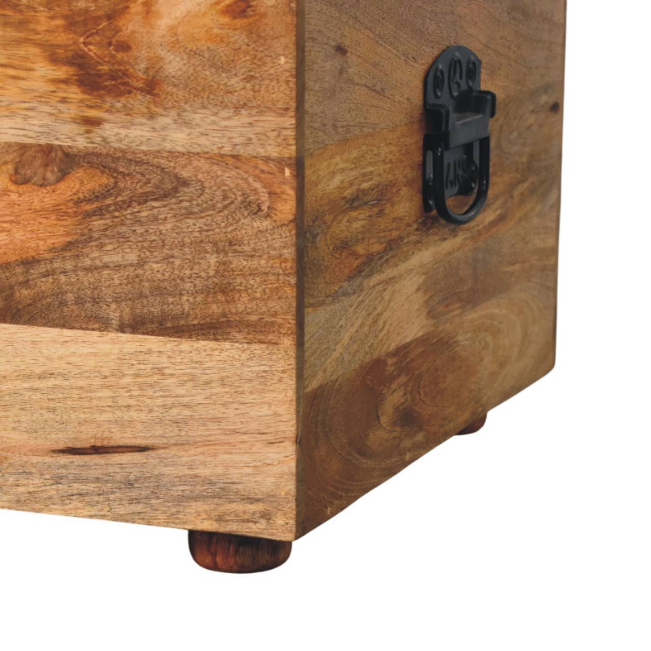 WOODEN STORAGE TRUNK