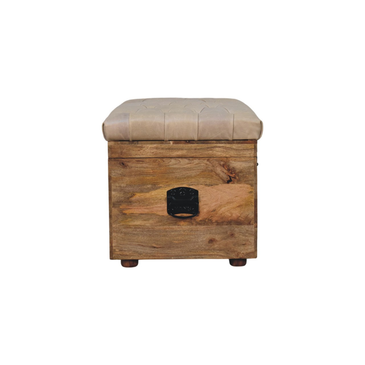 WOODEN STORAGE TRUNK