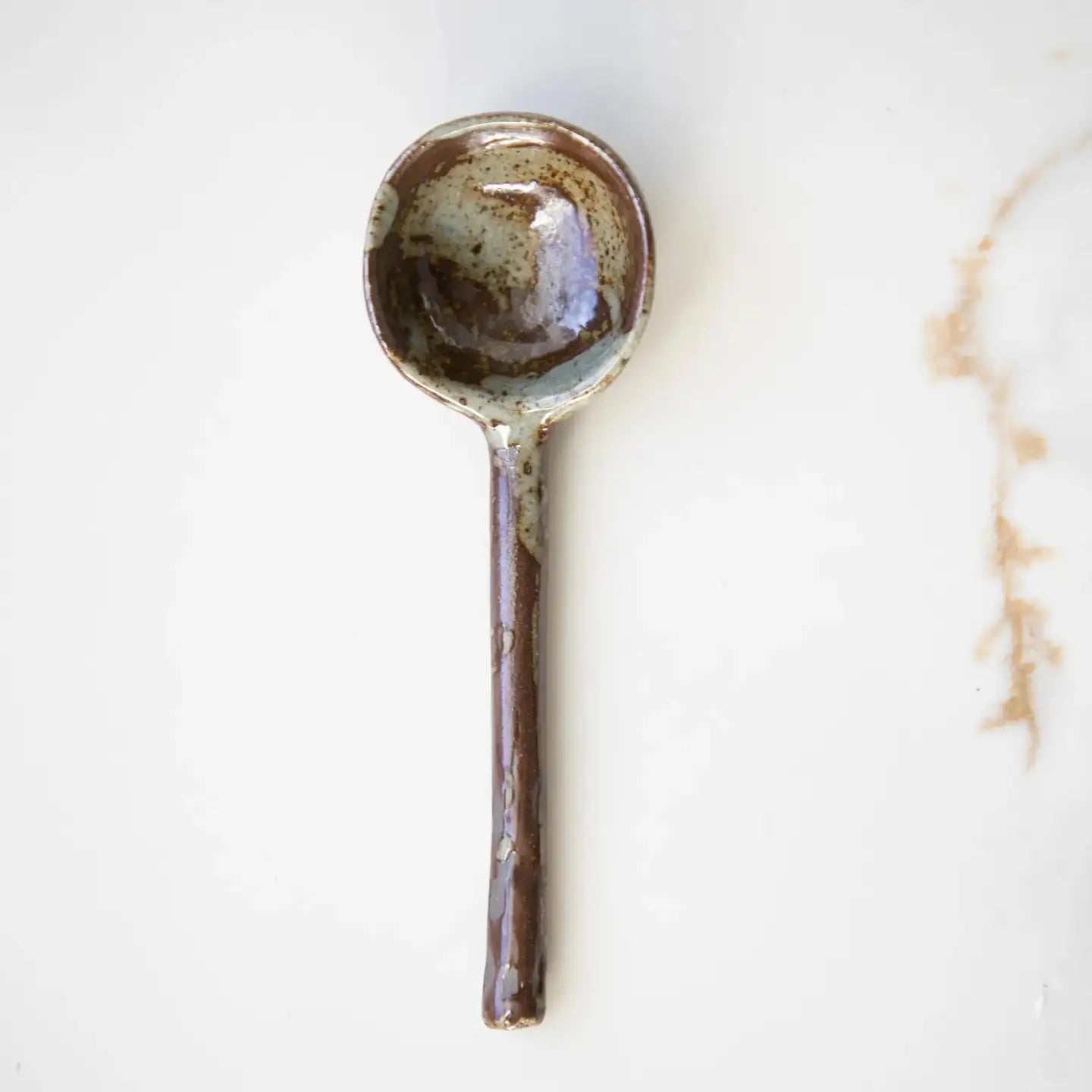 DARK CERAMIC TEA SPOONS