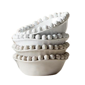 SMALL GRAY DOTTIE BOWL