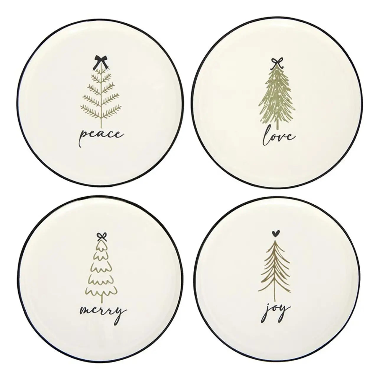 APPETIZER PLATES (4)