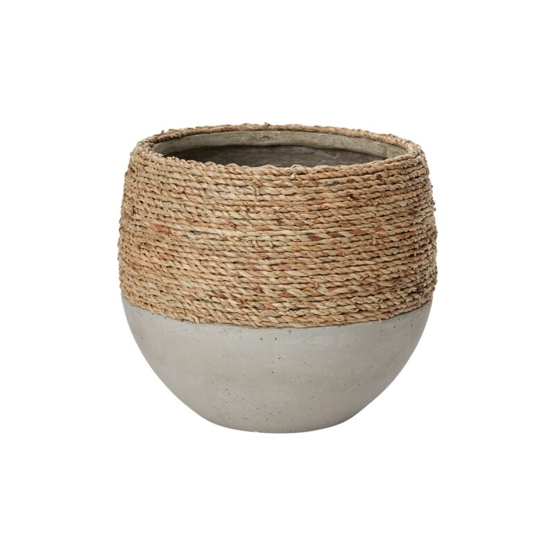 JUTE + CONCRETE PLANTER