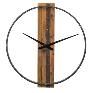 TIME PLANK CLOCK