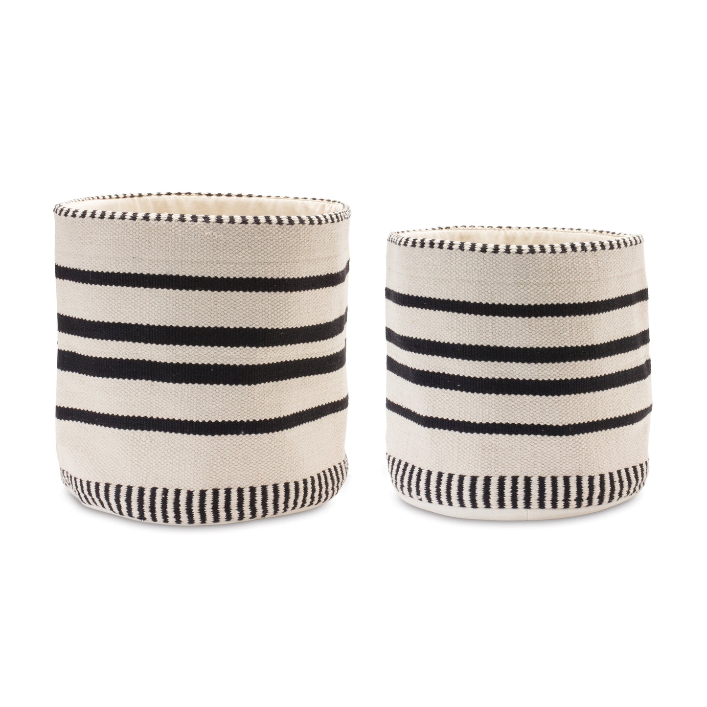 STRIPED BASKET SET