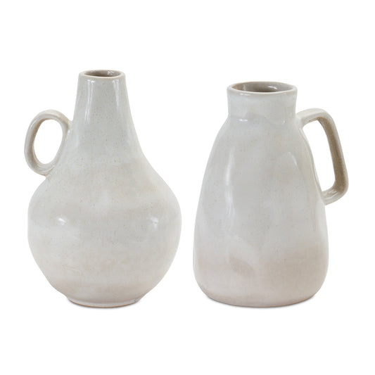 LUNA HANDLED VASE SET