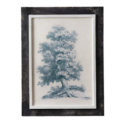 VINTAGE TREE WATERCOLOR ART