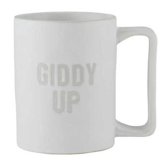 GIDDY UP MUG