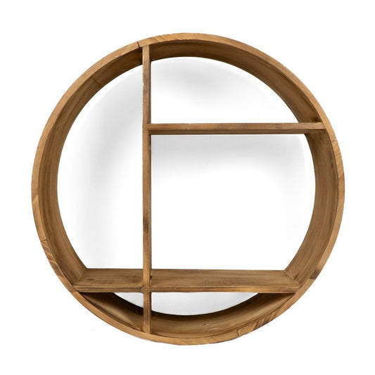 ROUNDED TIMBER SHELF
