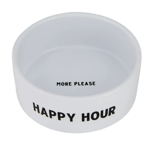 ‘HAPPY HOUR’ DOG DISH