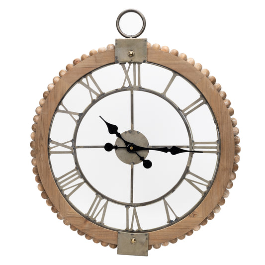 MAYA BEADED CLOCK