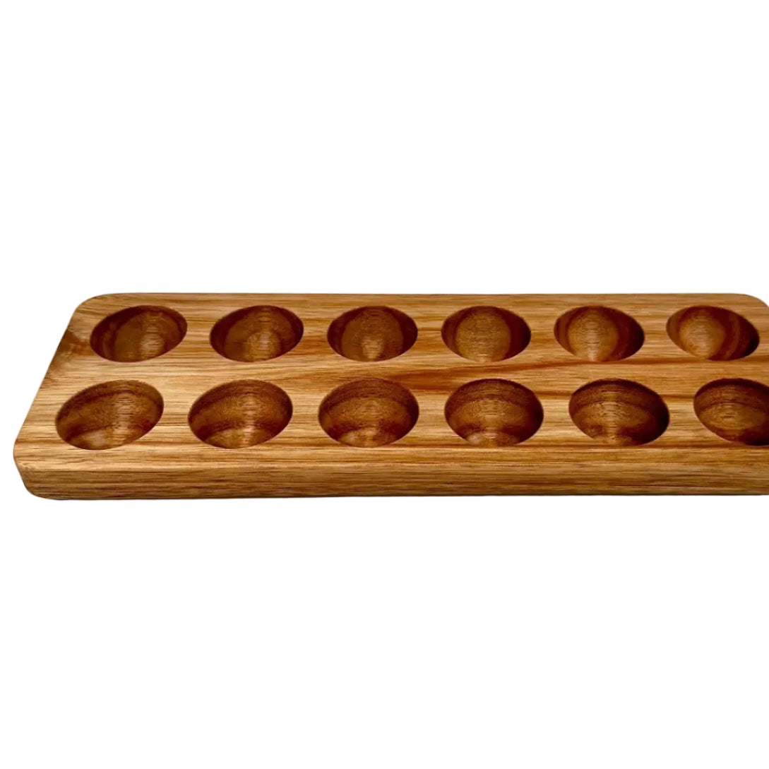 ACACIA WOOD EGG HOLDER