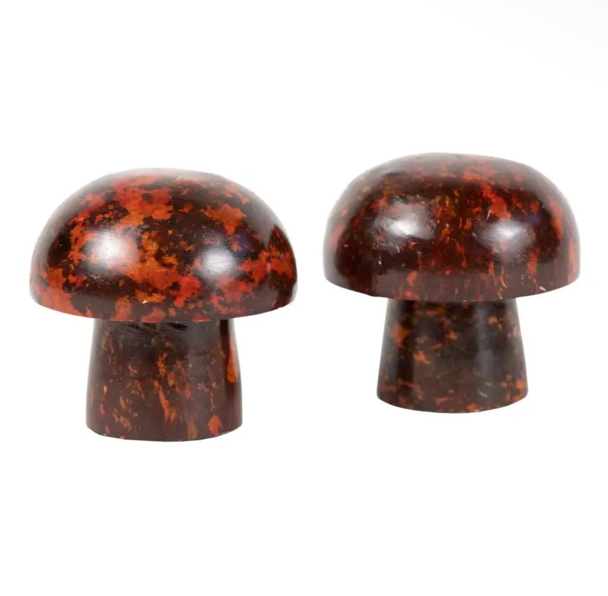 MUSHROOM SALT + PEPPER SHAKERS