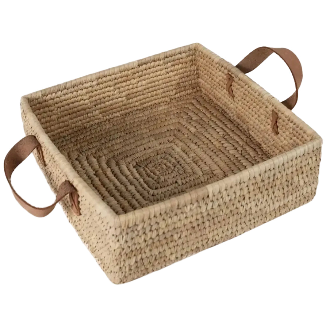 WOVEN SQUARE BASKET