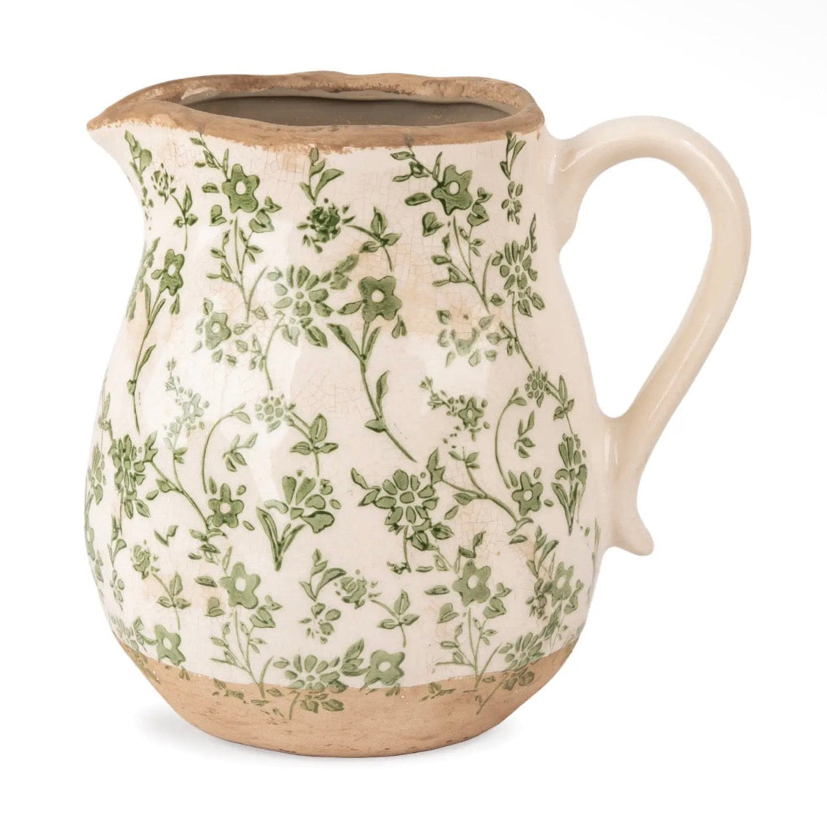 FLORAL PITCHER