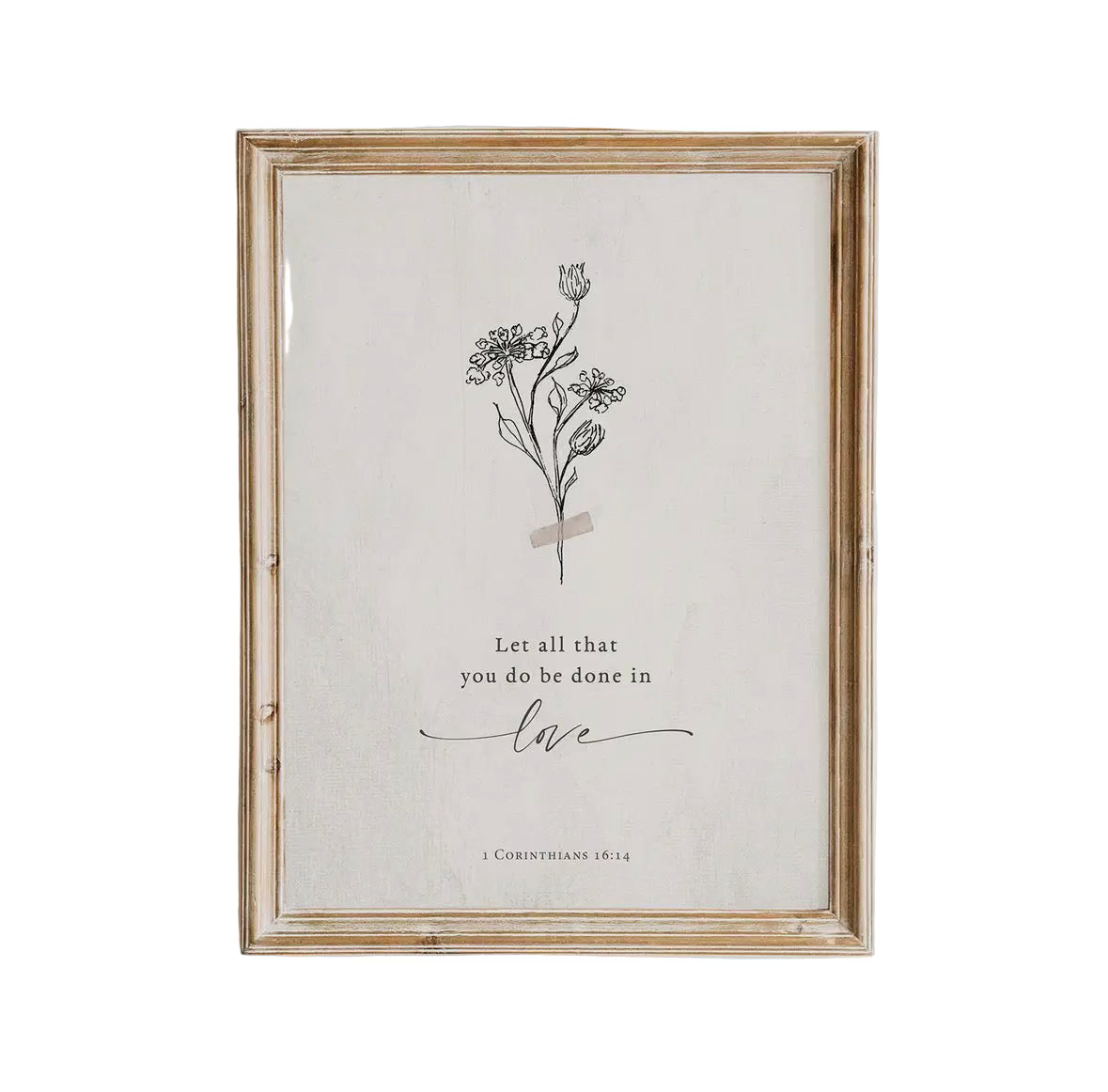 ‘LET ALL THAT YOU DO BE DONE IN LOVE’ PRINT