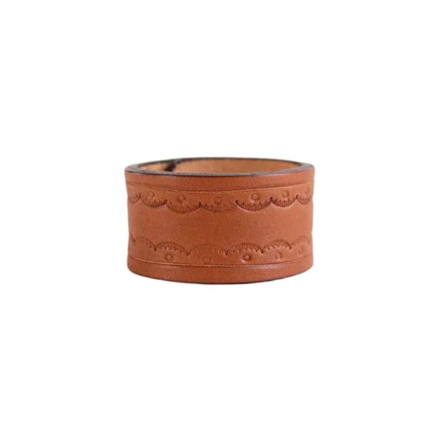 HAND STAMPED NAPKIN RING
