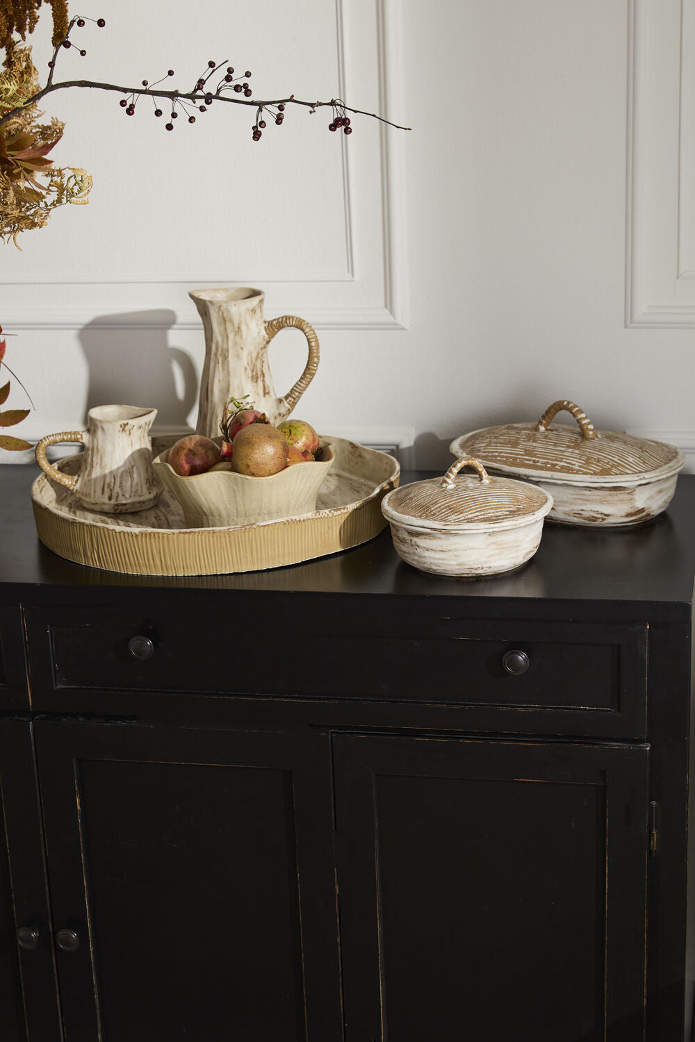 RUSTIC LIDDED DISH