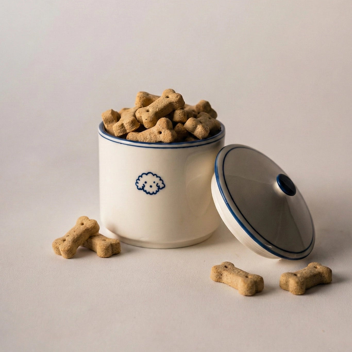 DOG TREAT CANISTER