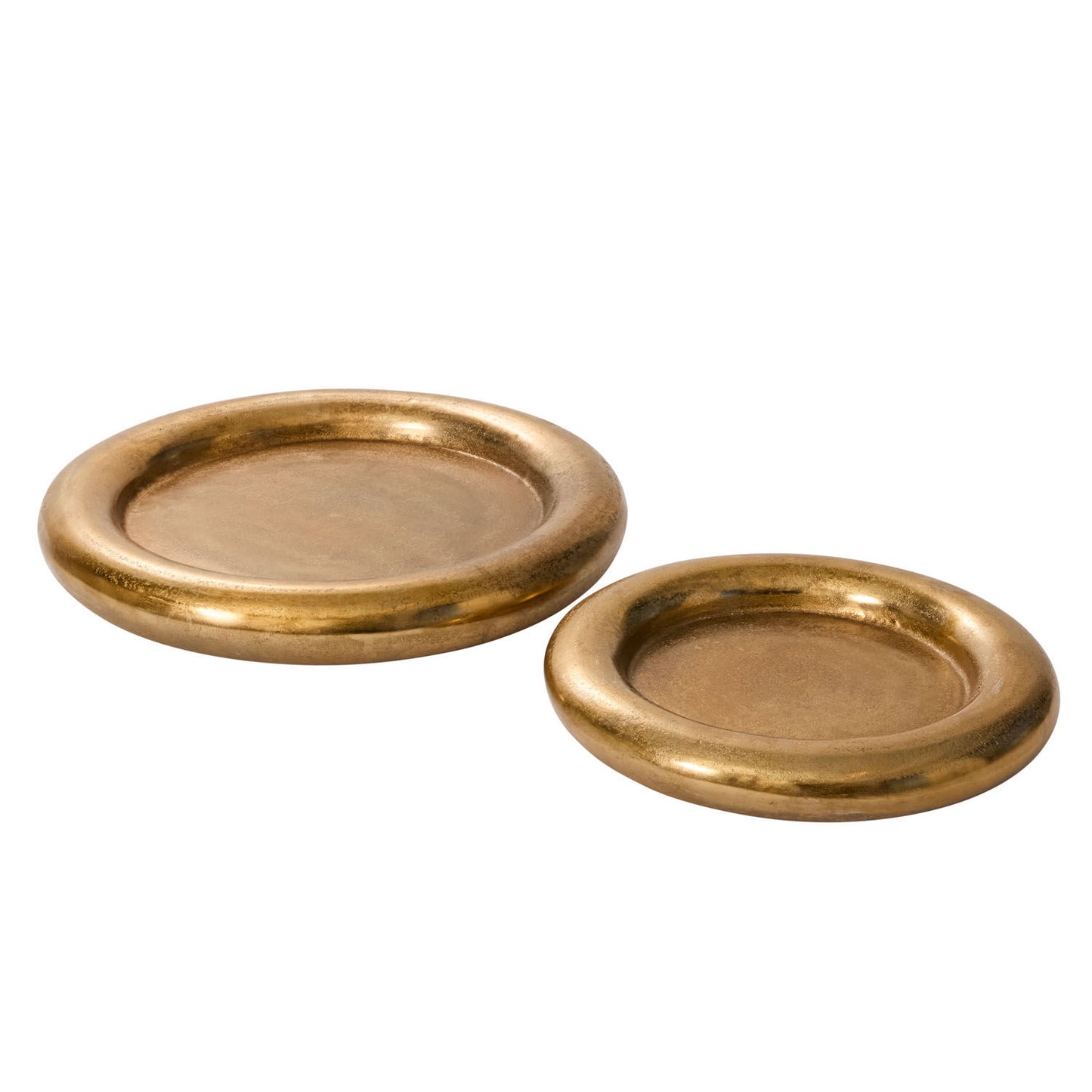 AGED BRASS TRAY