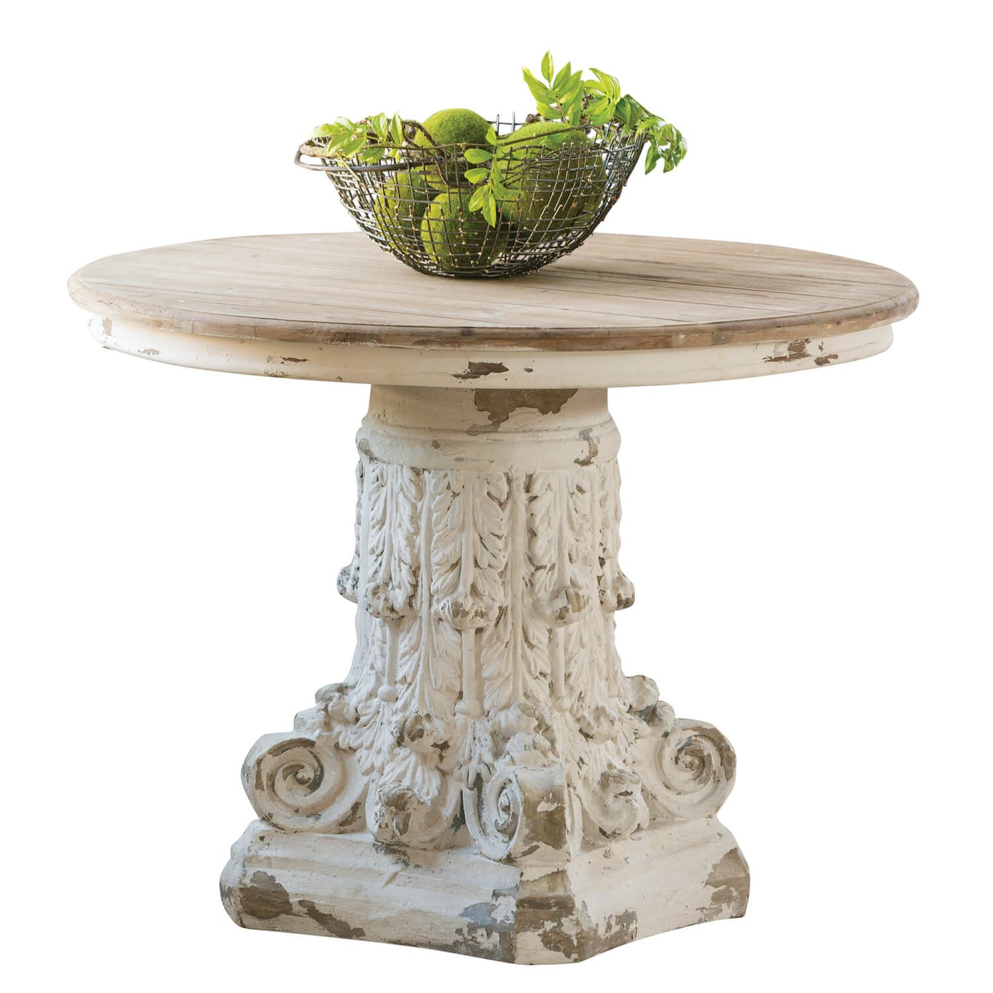 PEDESTAL DINING TABLE